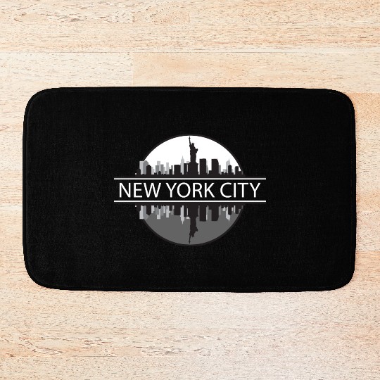 New York City New York Bath Mats