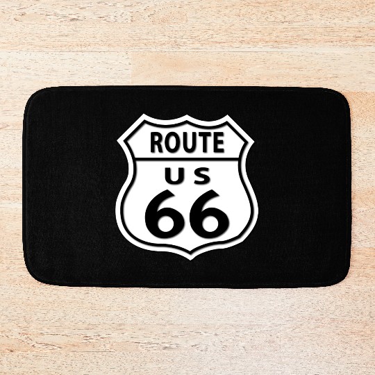 Route 66 Bath Mats