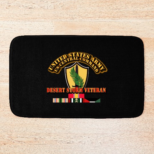 Army - US CENTRAL COMMAND - Desert Storm Veteran Bath Mats