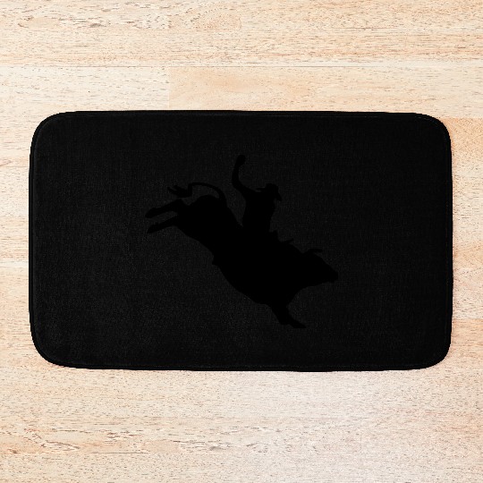 Western Rodeo - Bullrider Bath Mats