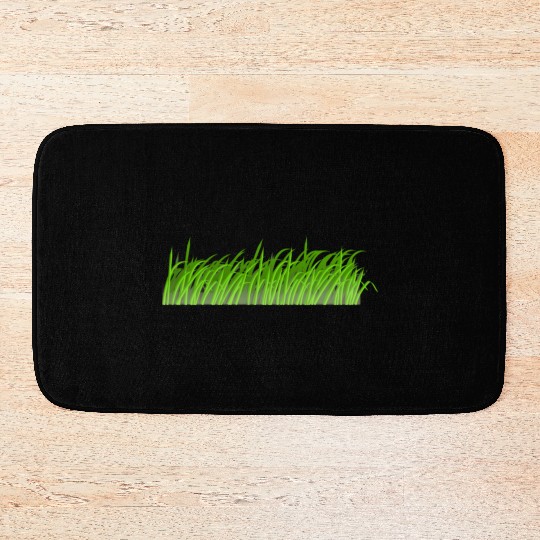 Grass texture Bath Mats