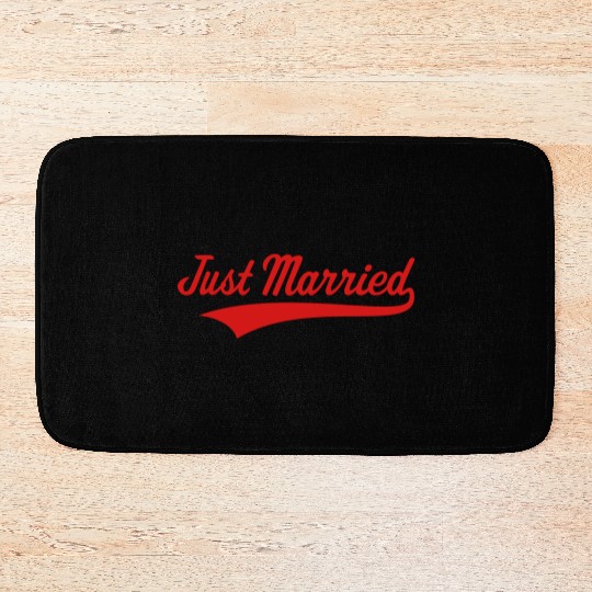 Just Married (Marriage / Wedding) Bath Mats