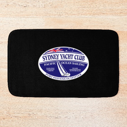 Pacific ocean sailing - Sydney Yacht Club Bath Mats