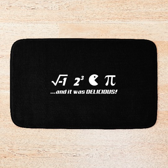 PI-IT WAS DELICIOUS Bath Mats