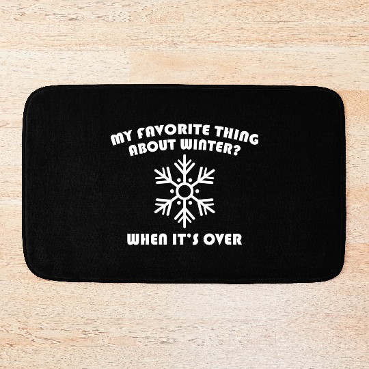 Favorite Thing About Winter Bath Mats