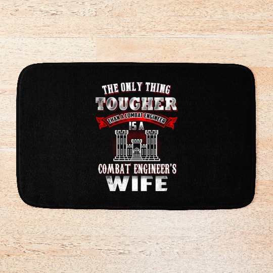 combat engineer, us army combat engineer, army com Bath Mats