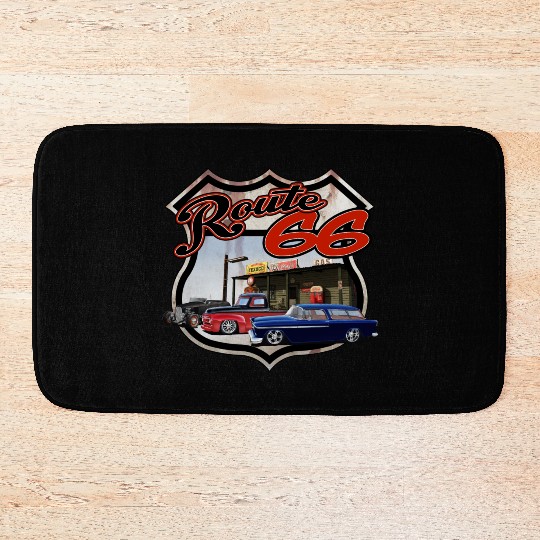 Route 66 Triple Bath Mats