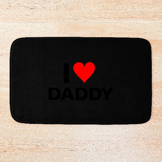 I Love Daddy Bath Mats