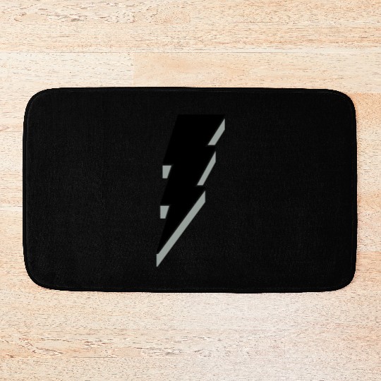 Lightning Bolt - 3D Bath Mats