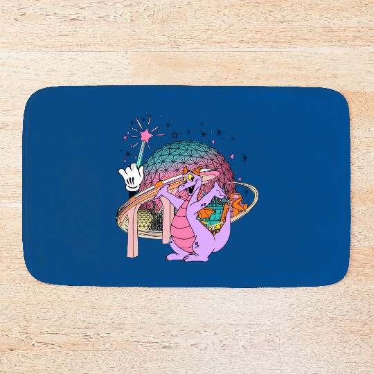 Disney Figment Bath Mats, Epcot Figment Bath Mats