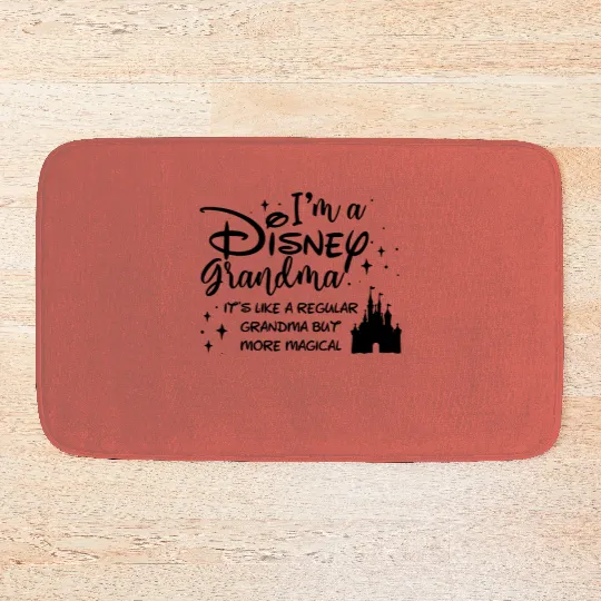 Disney Grandma Bath Mats, Disney Mom Bath Mats