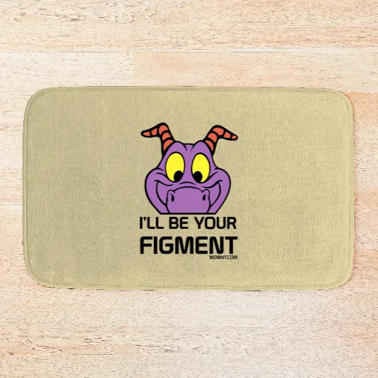 I'll Be Your Figment - Epcot, Journey Into Imagination - WDWNT.com - Disney - Bath Mats