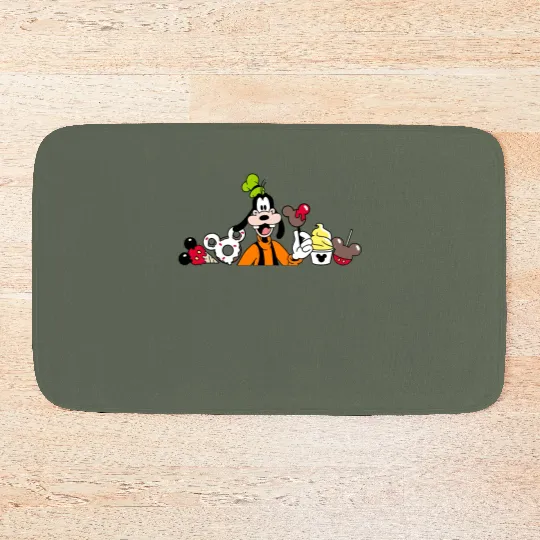 Goofy Bath Mats, Mickey's Friend Goofy Bath Mats, Disney Goofy Bath Mats