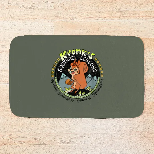 Krock's Chip and Dale Bath Mats, Disney Chip and Dale Bath Mats