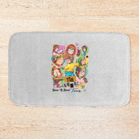 Junie B. Jones Eras Tour Bath Mats, Junie B. Jones