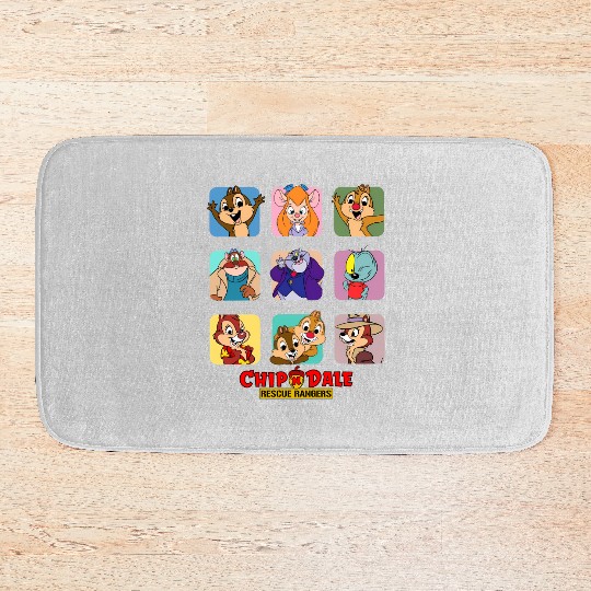 Disney Chip and Dale Rescue Rangers  Bath Mats, Disney Portrait