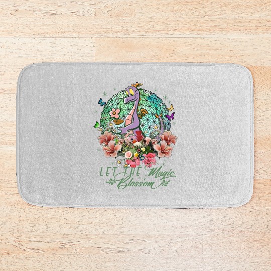 Disney Epcot Figment Topiaries Bath Mats
