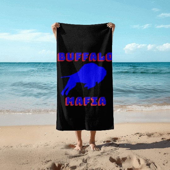 Bills Mafia Makes A Great For Buffalo Sports Fan Beach Towels
