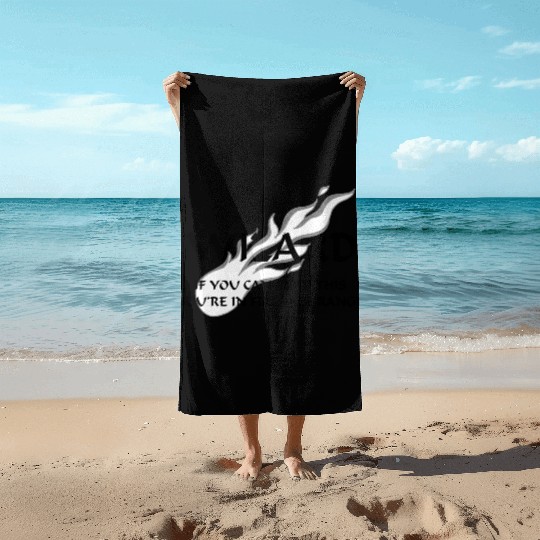 Wizard - Fireball Range Beach Towels