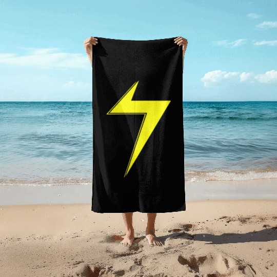 Ms Marvel Bolt Beach Towels