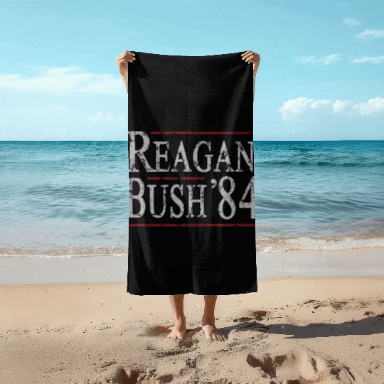 Reagan Bush 84 Beach Towels