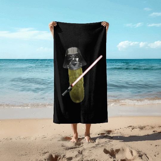 Darth Pickle Beach Towels