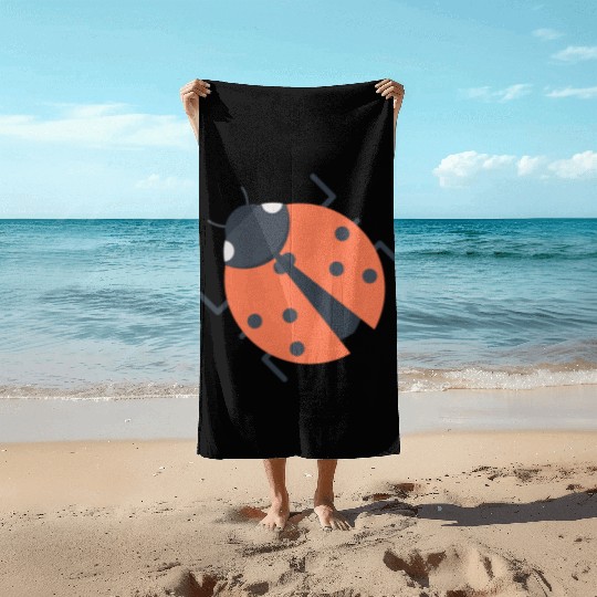 Ladybug Beach Towels
