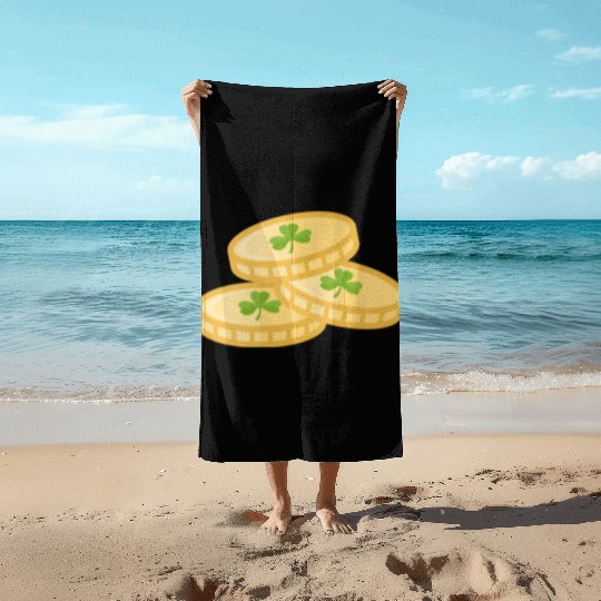 St. Patrick's Day Beach Towels
