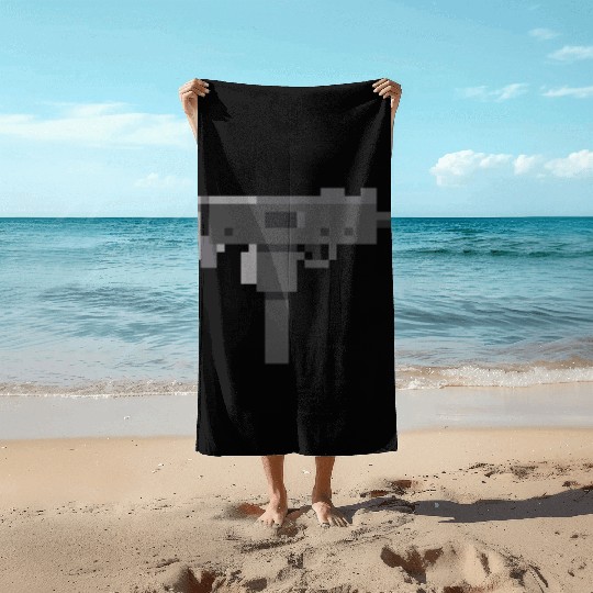 pixel gun Beach Towels