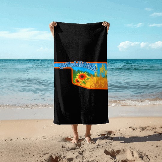 Oklahoma Beach Towels