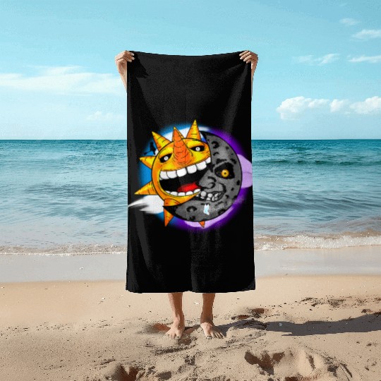Sun & Moon Beach Towels