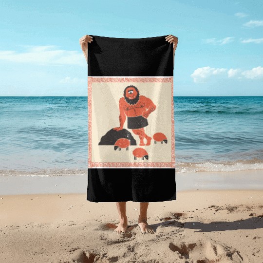 Cyclops Beach Towels
