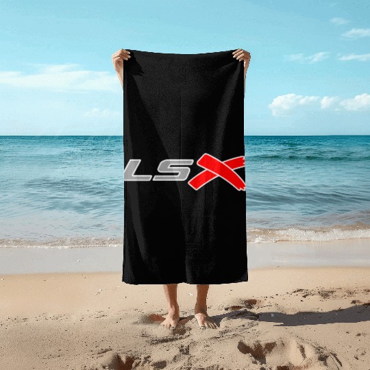 LSX Race Engine Beach Towels