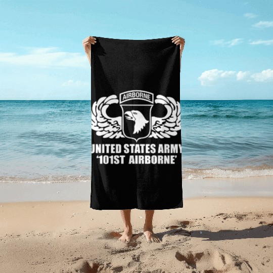 US Army 101st Airborne Wing Beach Towels