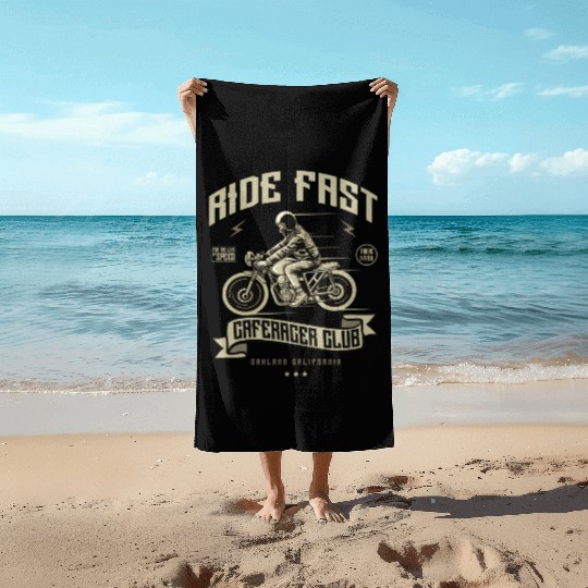 Ride Fast Beach Towels