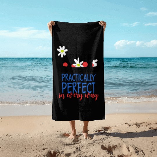 Mary Poppins Beach Towels