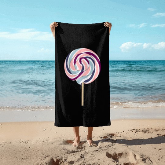 Candy Pastel Beach Towels
