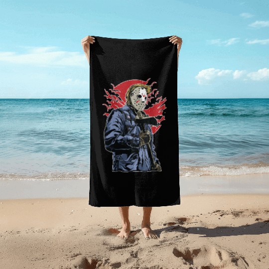 Serial Killer in Town Beach Towels