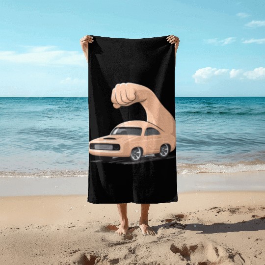 Muscle Car Beach Towels