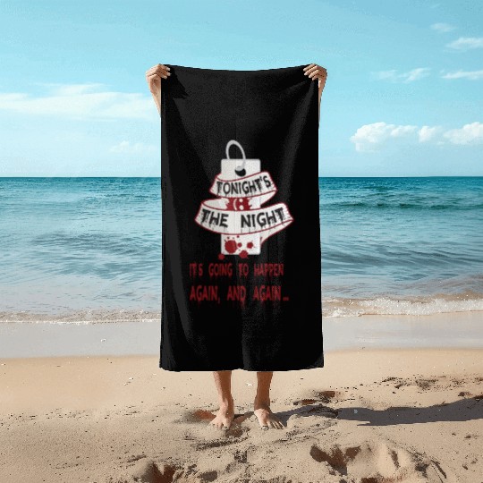 Dexter Blood Night Beach Towels