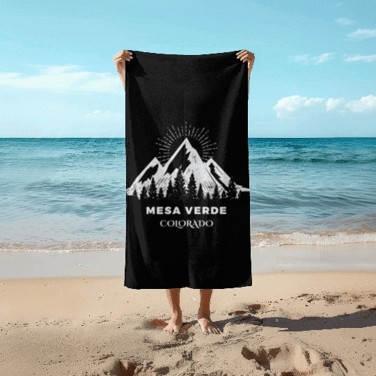 Mesa Verde National Park Beach Towels