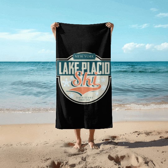 Skiing Ski Ski holidays Skier Lake Placid Outfitte Beach Towels