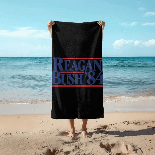 Reagan Bush '84 Beach Towels