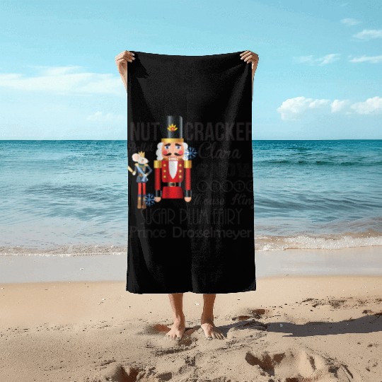 Nutcracker Ballet Beach Towels - Dance