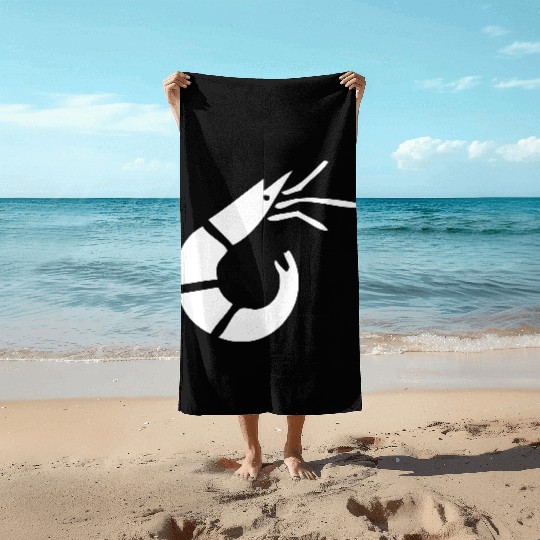 Shrimp Beach Towels