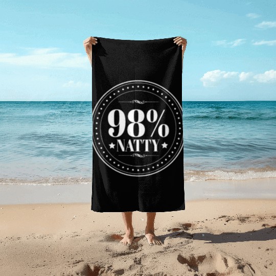 98% Natural Athlet - Fake Natty Gift Gym Fitness Beach Towels