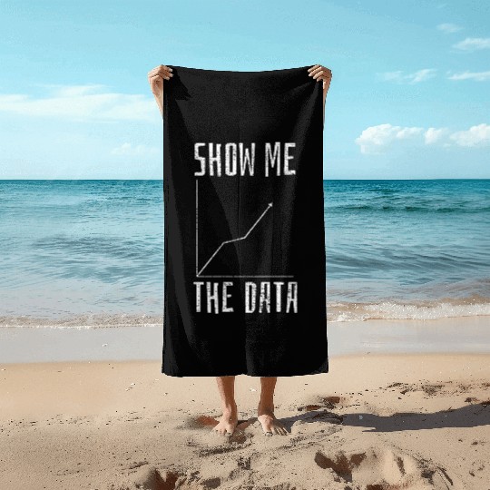 Data Science Computer Science Beach Towels