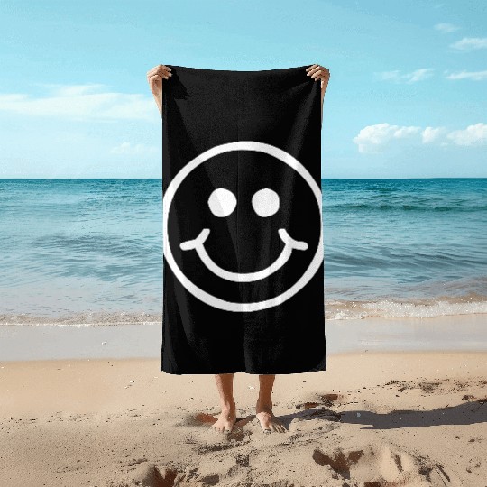 Smiley Face Beach Towels