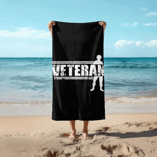 Soldier Veterans Day Army Veteran Military Beach Towels