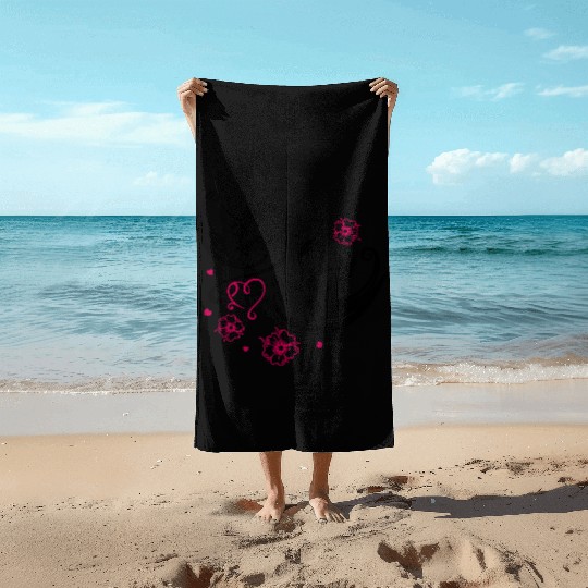 Sakura Cherry Blossom Swallow Birds Spring Flowers Beach Towels